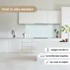 Design - Geometrie - Patroon - Groen keuken achterwand 2 middel 871 -sfeer4_NL