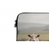 Schapen - Weidenlandschap - Heuvels laptophoes neopreen klein -detail