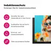 Bloemen - Vrouw - Zonnebril - Blauw Inductie beschermer vinyl 3mm middel -zzzzzzz-lf-ups