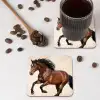 Paard - Galop - Energie onderzetter kurk middel -sfeer2