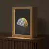 Taco - Vlees - Salade - Delftsblauw - Motief Light Box met kabel (Tafellamp) klein -z3d_website