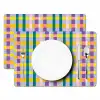 Ruit - Patroon - Kleurrijk Placemat vinyl groot 368 -zzsfeer2_Kitchenyeah-website