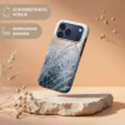 Rijp - Gras - Kristallen - Winter - Minimalistisch Toughcase MagSafe Apple iPhone 17 Pro Max klein -USP_RandenV_NL