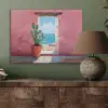 Zee - Roze - Cactus PET vilt klein -sfeer2