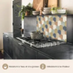 Harmonie - Patroon - Kleurrijk keuken achterwand 2 middel 865 -usp_FR