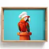 Ara - Koksmuts - Sokkel - Grappig Dienblad Rechthoek middel -z3d_shopping