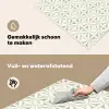 Abstract - Structuur - Grijs - Wit Inductie beschemer met haakjes klein 777 -ky-schoon-nl