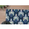 Modern - Patroon - Blauw muismat rubber klein 262 -closeup