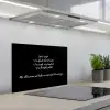 Oma's recept - Koken - Quotes - Spreuken - Oma keuken achterwand spatscherm klein -3d_schuin
