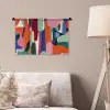 Vormen - Ritmisch - Kleuren - Abstract Wandkleed katoen klein -sfeer4