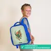 Dier - Dino - Natuur Kinderrugzak - Blauw middel -sfeer3_NL