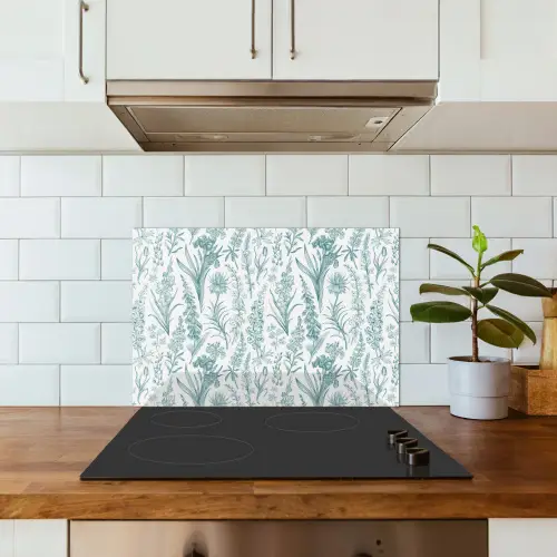 Lovely - Garden - Emerald keuken achterwand spatscherm klein 900 -sfeer2