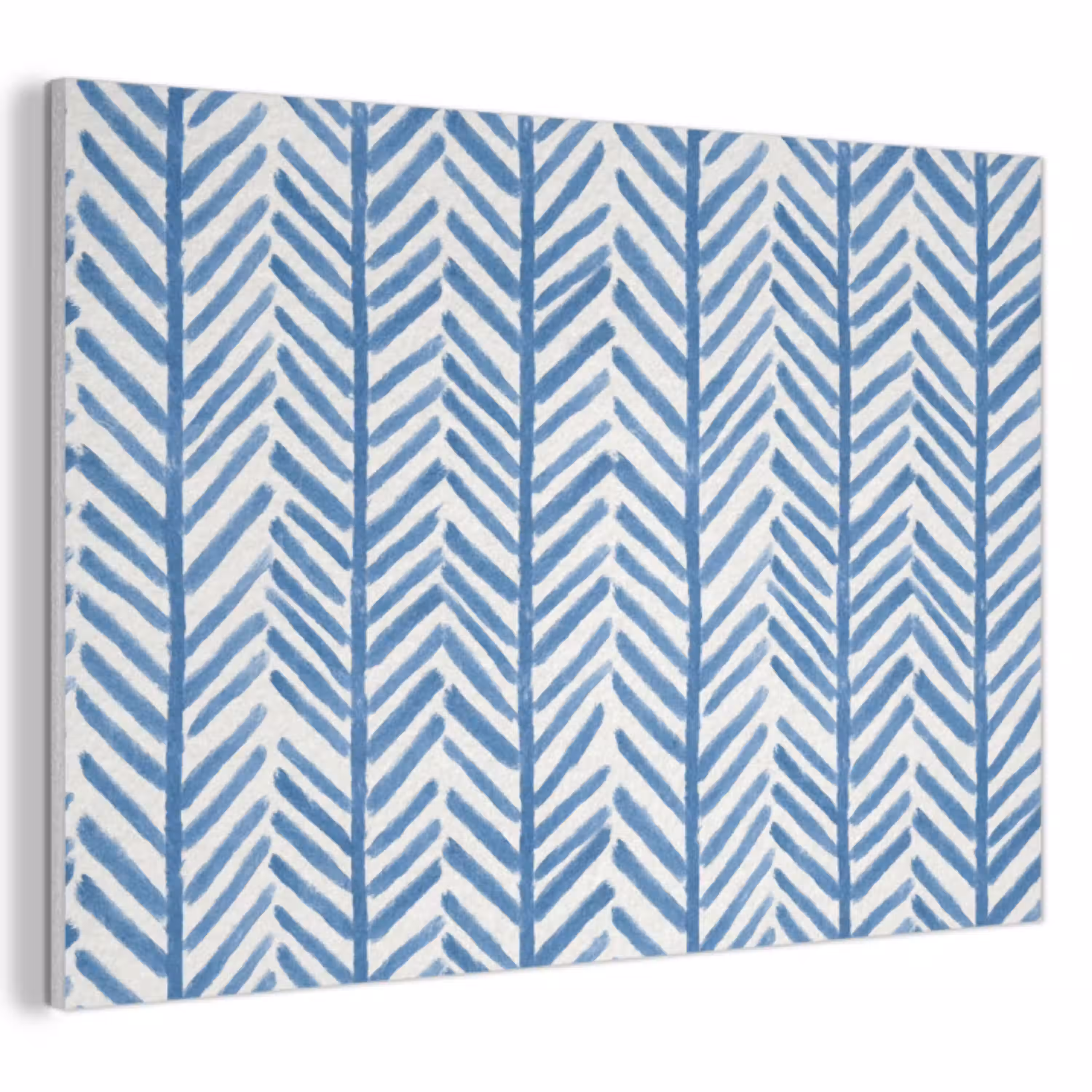 Patroon - Streep - Blauw PET vilt klein 837 -3d