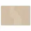 Parallelle lijnen - Lichte textuur - Beige Placemat vinyl groot -zzsfeer1_Kitchenyeah-website