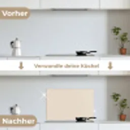 Woestijnstilte keuken achterwand spatscherm klein -voor_na_DE