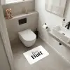 Quote - Nice butt - Wit - Spreuken WCmat klein -sfeer1