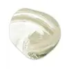 Abstract - Penseelstreken - Golven - Groen Wandcirkel Organisch Aluminium middel -3d