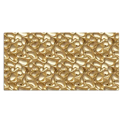 Abstract - Modern - Goud Muismat XXL klein 681 -3d_leeg
