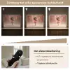 Bloemenfee - Roze - Meisje Light Box met batterij (Wandlamp kind) middel -USP_dimbaarNL