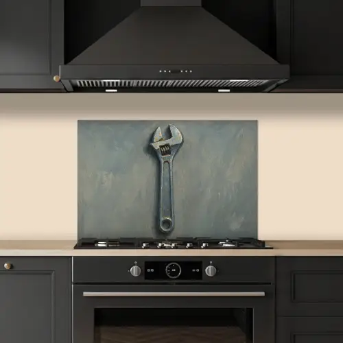 Moersleutel - Gereedschap - Verf keuken achterwand spatscherm klein -sfeer1