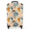 Boho - Zachte aardetinten NBS - Handbagage koffer - Kinderen Unisex middel -productfoto_recht