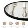 Zilver - Bestek - Hout Fotolijst rond zonder passe partout klein -closeup_NL