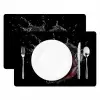 Appel - Rood - Water - Zwart - Fruit Placemat vinyl groot -zzsfeer2_Kitchenyeah-website