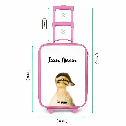 Daisy Duck Kinderkoffer - Roze klein -productfoto_formaten