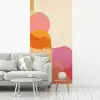 Vormen - Abstract - Kleurrijk fotobehang vinyl groot -woonkamer