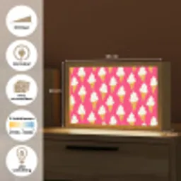 Softijs - Horentje - Roze Light Box met kabel (Tafellamp) klein 924 -USP_websiteoverzichtNL