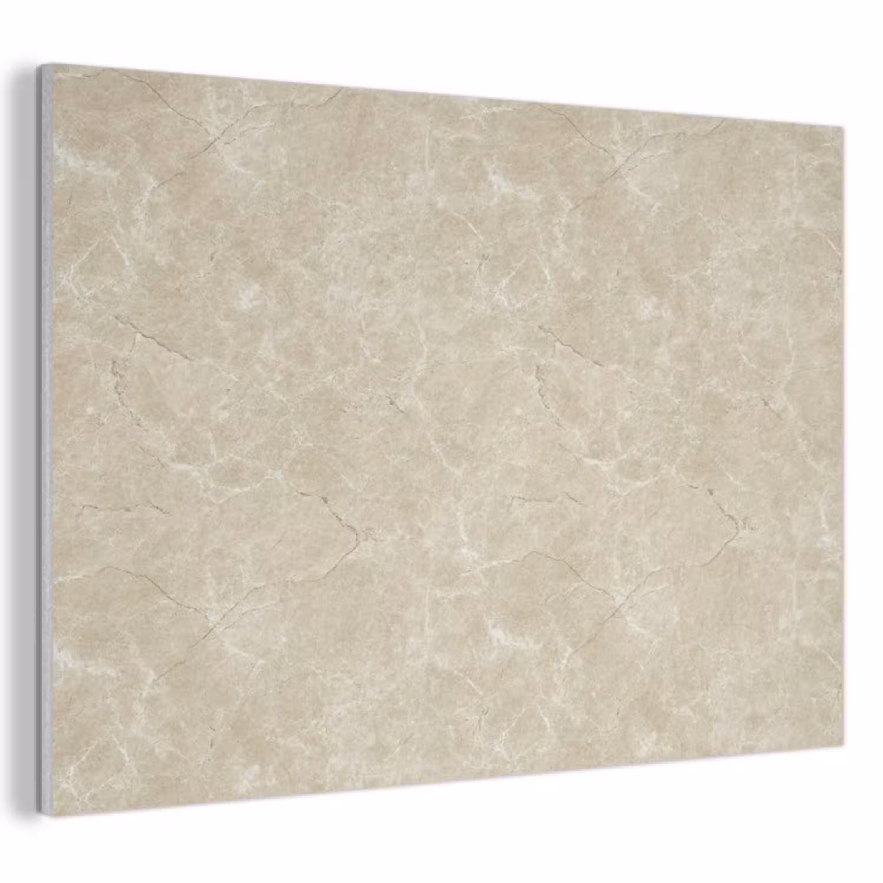 Lichtbeige - Marmer - Diffusie adering PET vilt klein 837 -3d