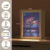 Kosmisch - lichtboom - Kerst - Kleurrijk Light Box met kabel (Tafellamp) klein -USP_NL