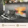 Modern - Abstract - Goud - Roze keuken achterwand spatscherm klein -usp_NL