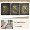 Zonnebloemen - Helderblauwer lucht - Gras Light Box met kabel (Tafellamp) klein -USP_dimbaarNL