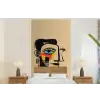 Geometrisch - Felle kleuren - Kubistische stijl fotobehang vinyl groot -bed