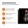 Kat - Graffiti - Kleurrijk - Wafel - Eten Inductie beschermer vinyl 3mm klein -zzzzzzz-td-ups