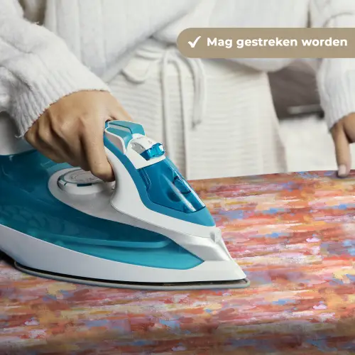 Vloeiend - Olie - Verf - Kleur Wandkleed katoen klein 269 -sfeer9