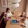 Zingende man - Glitterjas - Microfoon Dienblad Rechthoek middel -sfeer4