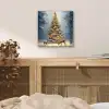 Kerstlicht - Woud - Hert - Donker aluminium wit klein -sfeer3