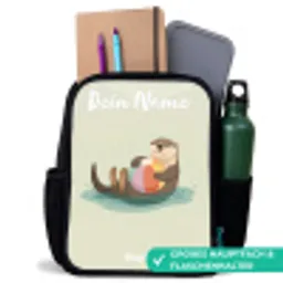 Otter - Strandbal - Water Rugzak - Zwart middel -inhoud_DE