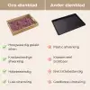 Bladeren - Patroon - Paars Dienblad Rechthoek middel 911 -USP_VergelijkingNL