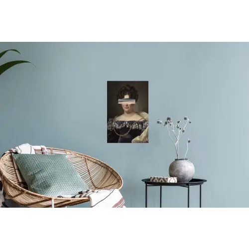 Johanna Henriette Engelen - Dubois Drahonet - Pastel Muursticker klein -plant