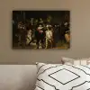 De Nachtwacht - Kunst - Oude meesters - Rembrandt canvas 2cm klein -sfeer3