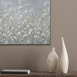 Bloemen - Botanisch - Blauw PET vilt klein -sfeer6_closeup