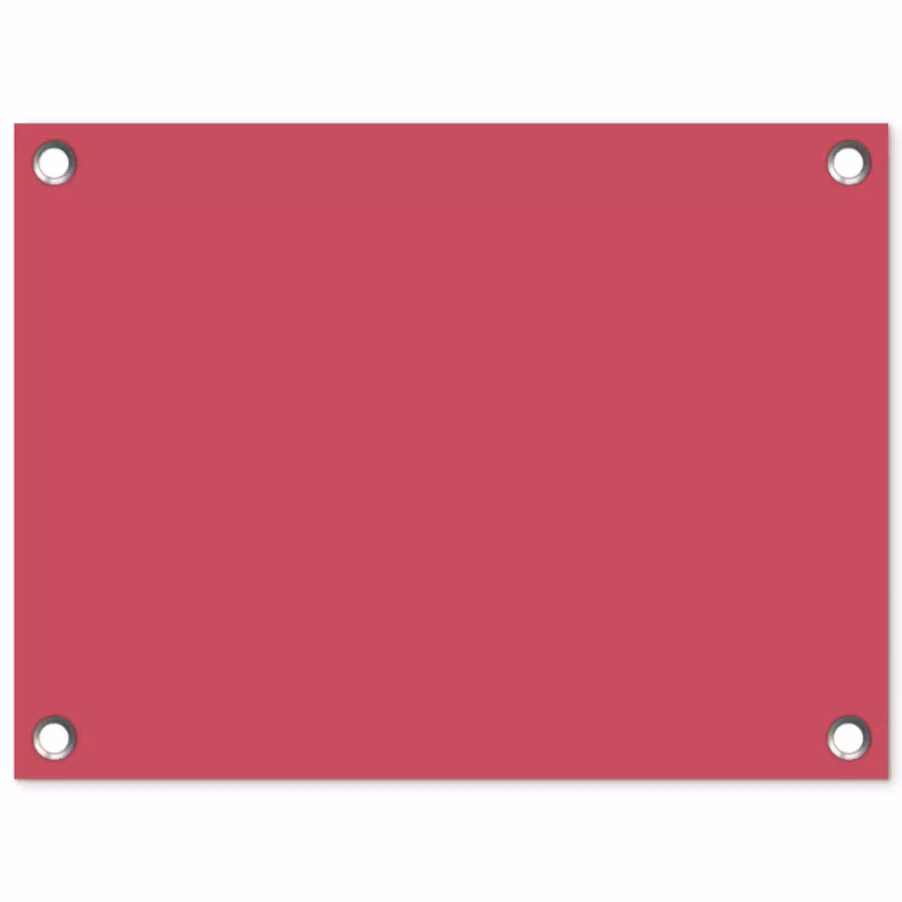 Bold - Berry - Rood tuinposter los doek klein 239 -3d