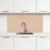 Zachte Zandgloed keuken achterwand 2 middel -3d