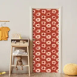 Madelief - Retro - Terracotta deurposter klein 289 -sfeer4