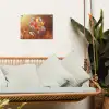 Glazen - Bloem - Zonlicht tuinposter los doek klein -sfeer7