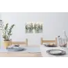 Abstract - Blokken - Goud - Skyline Muursticker klein -eettafel