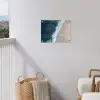 Strand - Zee - Golven tuinposter los doek klein -sfeer8
